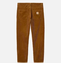 CARHARTT WIP Newel Pant Corduroy Hamilton Brown* Trousers