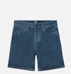 CARHARTT WIP Newel Short Blue Stone Washed* Shorts