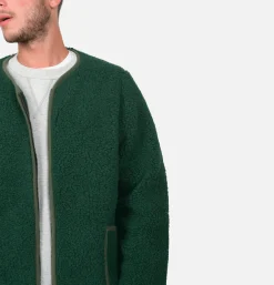 COLDBREAKER Nordeen Cardigan Dark Green* Sweatshirts & Fleeces
