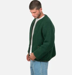 COLDBREAKER Nordeen Cardigan Dark Green* Sweatshirts & Fleeces