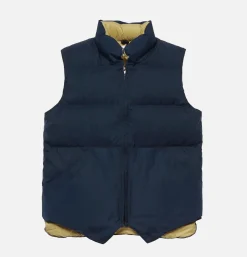 CRESCENT DOWN WORKS North by Northwest Vest Navy* Coats & Jackets