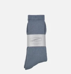 ANONYMOUS ISM Oc Pile Low Crew Blue* Socks