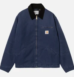 CARHARTT WIP Og Detroit Jacket Blue Aged* Veste