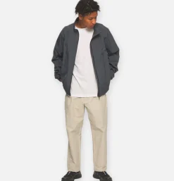 GOLDWIN One Tuck Ankle Pants Beige* Trousers