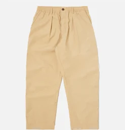 UNIVERSAL WORKS Oxford Pant Poly Tech Sand* Trousers
