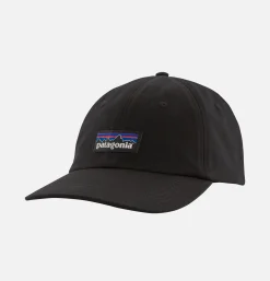PATAGONIA ACCESSORIES P6 Label Trad Cap Black* Caps & Hats