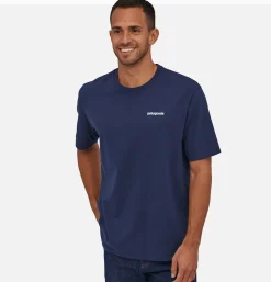 PATAGONIA P6 Logo Tee Classic Navy* T-shirts