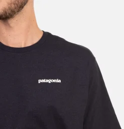 PATAGONIA P6 Logo T-shirt Black* T-shirts