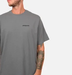PATAGONIA P6 Logo T-shirt Plume Grey* T-shirts