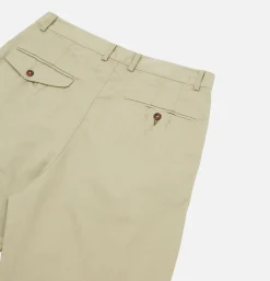 UNIVERSAL WORKS Pant Double Pleated Stone* Chinos|Trousers