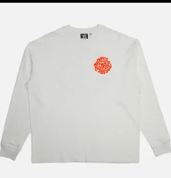 DEUS Paradigm Ls Tee Wintage White* T-shirts