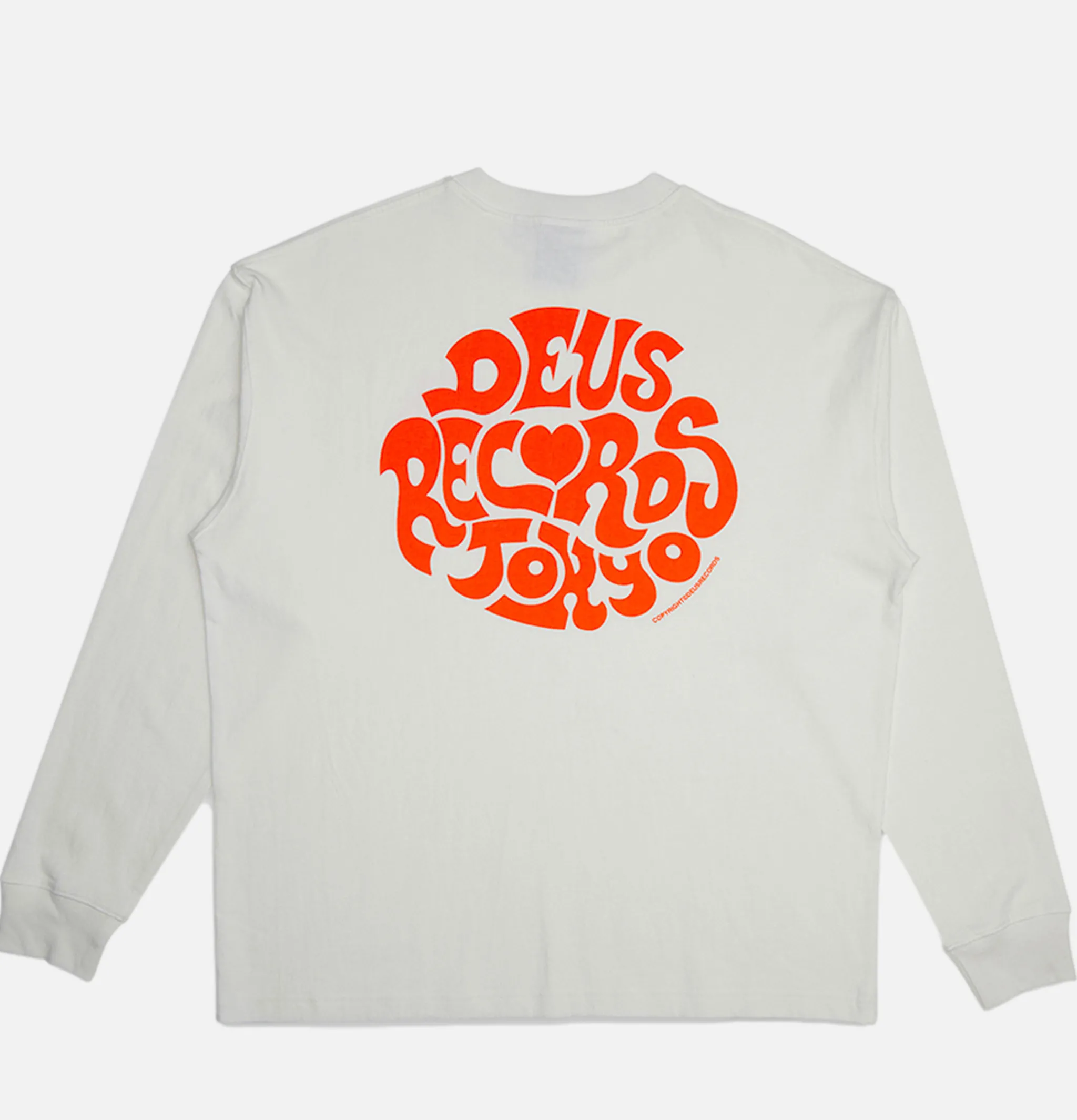 DEUS Paradigm Ls Tee Wintage White* T-shirts