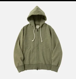 JACKMAN Parka Sweatshirt Olive* Sweatshirts & Fleeces