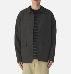 SNOW PEAK Pe/co Weather Jacket Charcoal* Veste