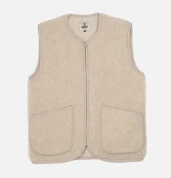 COLDBREAKER Pepitco Vest Beige* Sweatshirts & Fleeces
