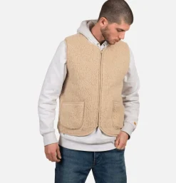 COLDBREAKER Pepitco Vest Beige* Sweatshirts & Fleeces