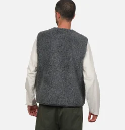 COLDBREAKER Pepitco Vest Graphite* Sweatshirts & Fleeces
