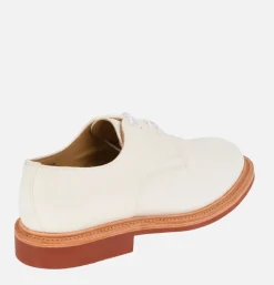 SANDERS Plain Vamp Gibson White* Shoes