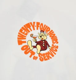 MANASTASH Poly Tee Ls 24hrs White* T-shirts