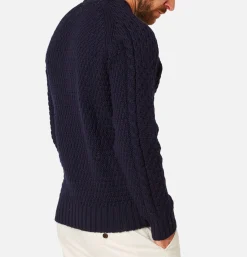 PEREGRINE Pull Winston Navy* Knitwear