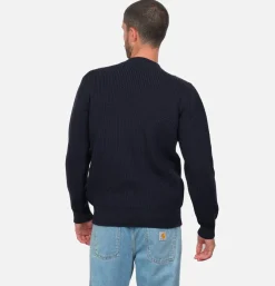 NITTO KNITWEAR Pull Vasken Col Rond Navy* Knitwear