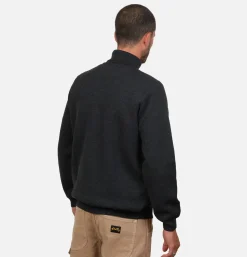 NITTO KNITWEAR Pull Youri Col Roule Charcoal* Knitwear