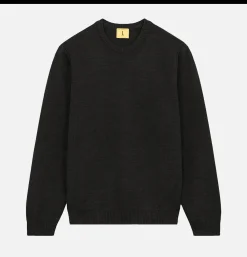 NITTO KNITWEAR Pull Youri Round Neck Anthracite* Knitwear