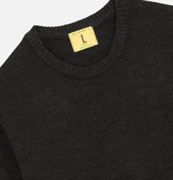 NITTO KNITWEAR Pull Youri Round Neck Anthracite* Knitwear