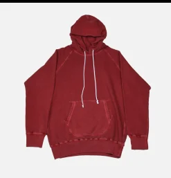 GOOD ON Pullover Hood Sweat Red* Sweatshirts & Fleeces