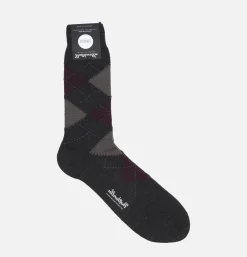 PANTHERELLA Racton Merino Charcoal* Socks