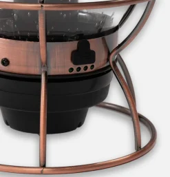 BAREBONES Railroad Lantern Bronze USB* Outdoor