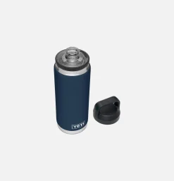 YETI Rambler Bottle Chug 18oz Navy* Outdoor
