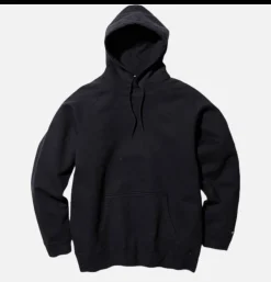 SNOW PEAK Recycled Cotton Hoodie Black* Sweatshirts & Fleeces