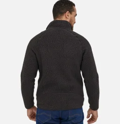 PATAGONIA Retro Pile Jacket Black* Sweatshirts & Fleeces