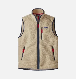 PATAGONIA Retro Pile Vest Khaki* Sweatshirts & Fleeces