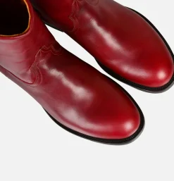 UNMARKED Roper Boots Pull Up Cherry* Boots