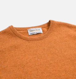 WILLIAM LOCKIE Round Neck Pullover Gazelle* Knitwear
