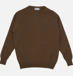 WILLIAM LOCKIE Round Neck Pullover Kestrel* Knitwear