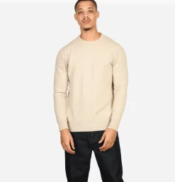 WILLIAM LOCKIE Round Neck Pullover Linen* Knitwear