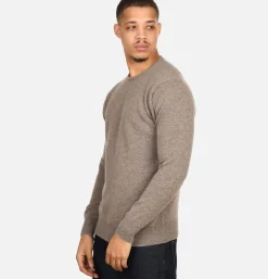 WILLIAM LOCKIE Round Neck Pullover Vole* Knitwear