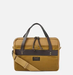 FILSON Rugged Compact Briefcase Tan* Shoulder Bags