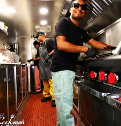 COOKMAN Semiwide Corduroy Fat Blue* Works Pant