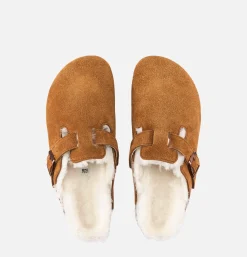 BIRKENSTOCK Shoes Boston Shearling Mink*Women Sandales|Shoes