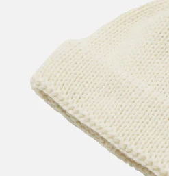 UNIVERSAL WORKS Short Watch Cap Ecru* Gloves • Beanies • Scarves