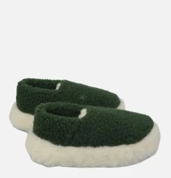 COLDBREAKER Siberian Slippers Dark Green*Women Maison|Autres