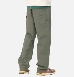 CARHARTT WIP Single Knee Pant Smoke Green* Works Pant