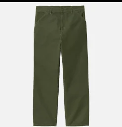 CARHARTT WIP Single Knee Pant Tarragon* Trousers