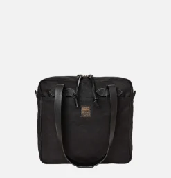 FILSON Small Zipper Tote Black* Tote-bags