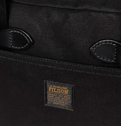 FILSON Small Zipper Tote Black* Tote-bags
