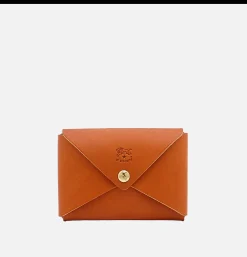 IL BISONTE Sovana Card Case Miel* Small Leather Goods